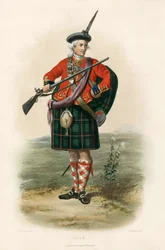 Shaw, aus The Clans of the Scottish Highlands, 1845